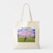 Tote Bag Arbre aux amandes en fleurs (Dos)