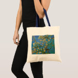 Tote Bag Arbre aux amandes en fleurs par Vincent van Gogh<br><div class="desc">Floraison d'amandiers (1890) par Van Gogh est un post impressionnisme vintage d'art floral encore vie peinture. Branche d'un amandier en fleurs dans un jardin de printemps avec le ciel bleu en arrière - plan. Belles fleurs blanches fleuries. À propos de l'artiste : Vincent Willem van Gogh (1853-1890) était un peintre...</div>