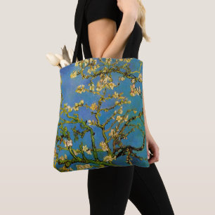 Tote Bag Arbre aux amandes en fleurs par Vincent van Gogh