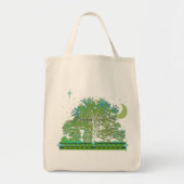 Tote Bag Arbre blues (Devant)