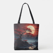 Tote Bag Arbre bonsaï (Dos)