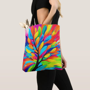 Tote Bag Arbre coloré des rêves