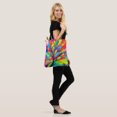 Tote Bag Arbre coloré des rêves (Sur le modèle)