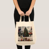 Tote Bag Arbre dans la place (Devant (produit))