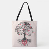 Tote Bag Arbre d'automne (Devant)