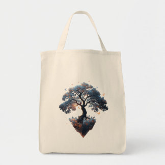 Tote Bag Arbre de cristal céleste – Art de la nature fantas