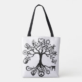Tote Bag Arbre de la Paix (Dos)