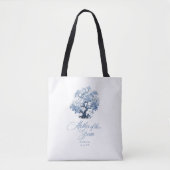 Tote Bag Arbre de mariage motif chinoiserie ID1094 (Devant)