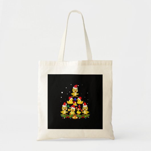Tote Bag Arbre de Noël (Devant)