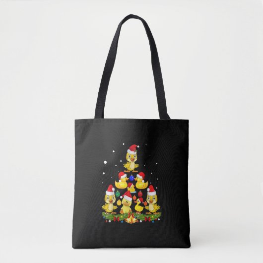 Tote Bag Arbre de Noël (Devant)