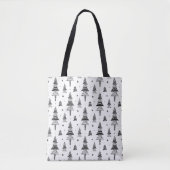 Tote Bag Arbre de Noël (Devant)