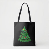 Tote Bag Arbre de Noël (Devant)