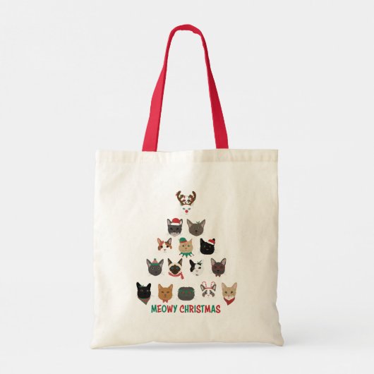 Tote Bag Arbre de Noël (Dos)