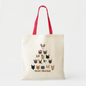 Tote Bag Arbre de Noël (Devant)