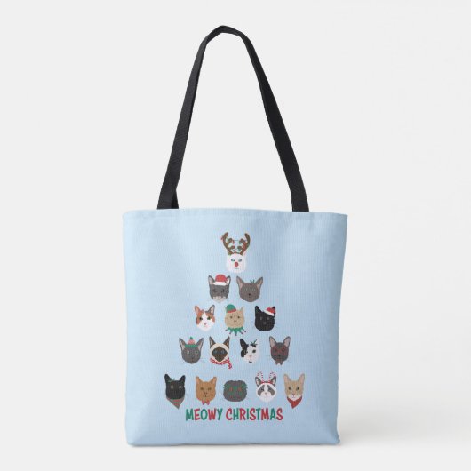 Tote Bag Arbre de Noël (Dos)