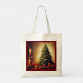 Tote Bag Arbre de Noël 1 (Dos)