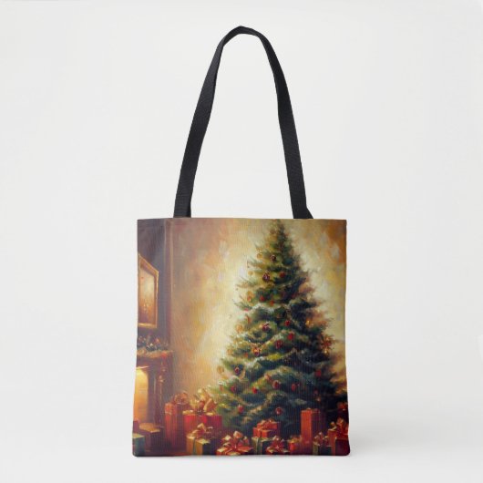 Tote Bag Arbre de Noël 1 (Devant)
