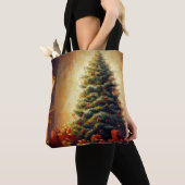 Tote Bag Arbre de Noël 1 (De près)