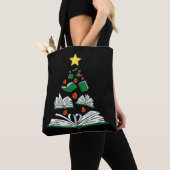 Tote Bag Arbre de Noël de la réservation III (De près)