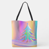 Tote Bag Arbre de Noël Iridescente (Dos)