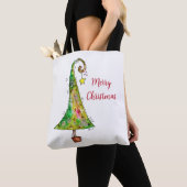 Tote Bag Arbre de Noël Whimsical (De près)