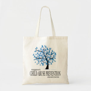 Tote Bag Arbre de prévention de mauvais traitement à enfa