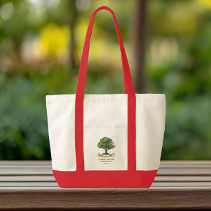 Tote Bag Arbre de réunion de famille estivale Cadeau assort
