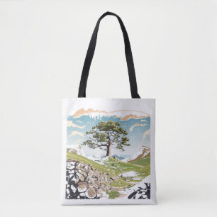 Tote Bag Arbre de Sycamore Gap du parc national de Northumb