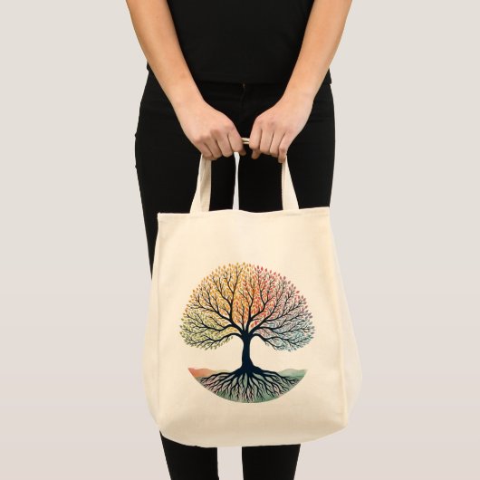TOTE BAG ARBRE DE VIE (Devant (produit))