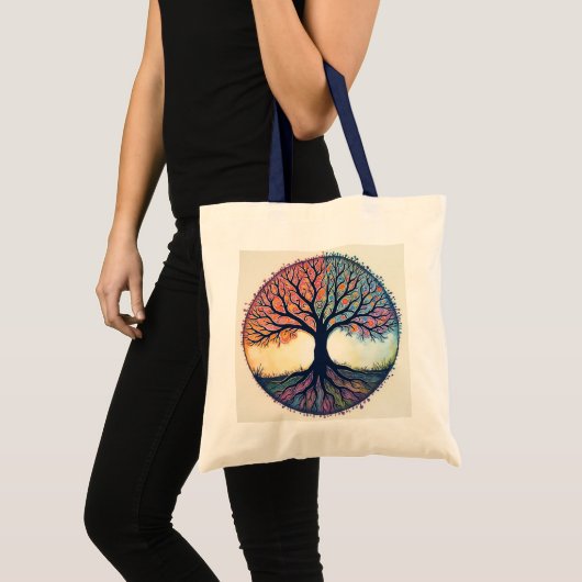 TOTE BAG ARBRE DE VIE (Devant (produit))