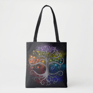Tote Bag Arbre de vie Arbre de la Swirl