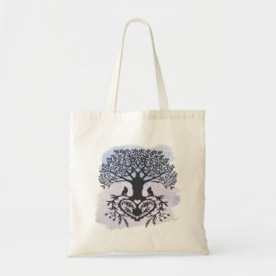 Tote Bag Arbre de vie de l'art populaire