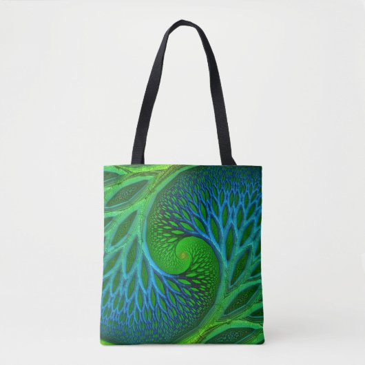 Tote Bag Arbre De Vie Spirale (Devant)