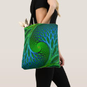 Tote Bag Arbre De Vie Spirale (De près)