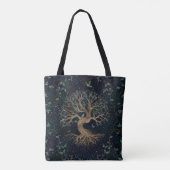 Tote Bag Arbre de vie - Yggdrasil (Dos)