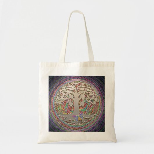 Tote Bag Arbre d'or avec Butterly (Devant)