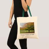 Tote Bag Arbre en automne Fourre-tout (Devant (produit))