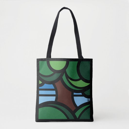 Tote Bag Arbre Fort (Devant)