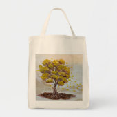 Tote Bag Arbre jaune (Devant)