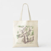Tote Bag arbre naturel (Dos)
