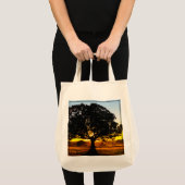 Tote Bag Arbre pendant le matin (Devant (produit))
