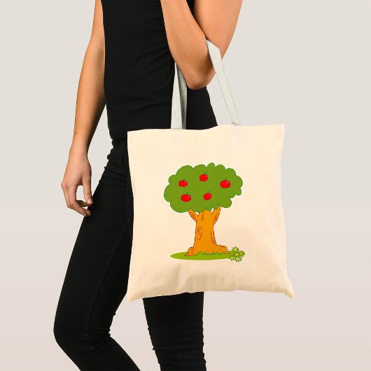 Tote Bag Arbre rouge