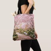Tote Bag Arbres à fleurs de cerisier (De près)