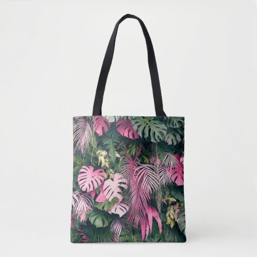 Tote Bag Arbres Arrière - plans tropicaux (Devant)