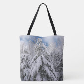 Tote Bag Arbres neigeux (Dos)