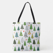 Tote Bag Arbres rétro (Devant)