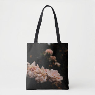 Tote Bag Arbuste à fleurs naturelles pendant l'été abstrait