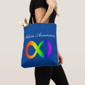 Tote Bag Arc arc-en-ciel (De près)
