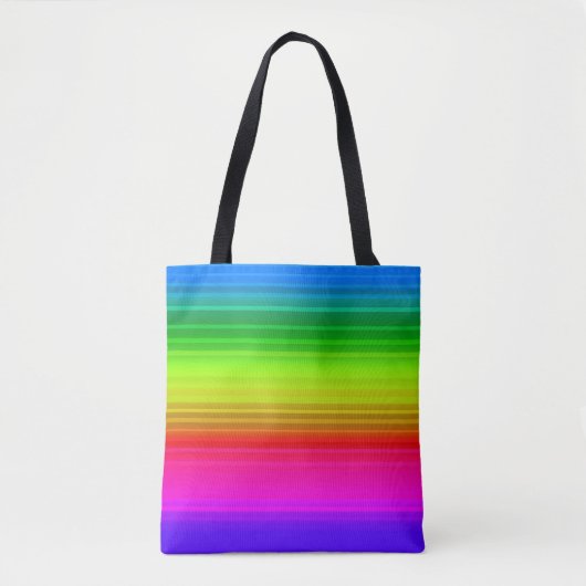 Tote Bag Arc arc-en-ciel (Devant)