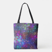 Tote Bag Arc arc-en-ciel fractal (Dos)
